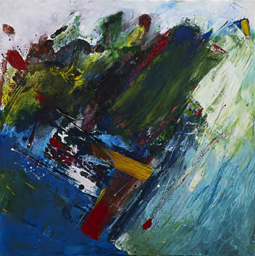 Egenin Renkleri,
100x100 cm, Tual Üzeri Akrilik, 2024